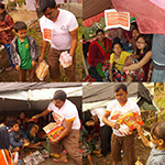Penny Appeal delivering aid in Nepal
